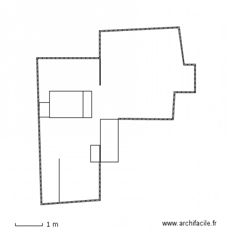 terrain. Plan de 0 pièce et 0 m2