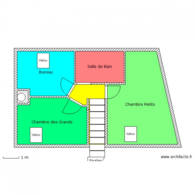 Les Petits Lutins etage. Plan de 0 pièce et 0 m2