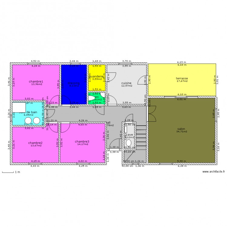 Maison togo. Plan de 0 pièce et 0 m2