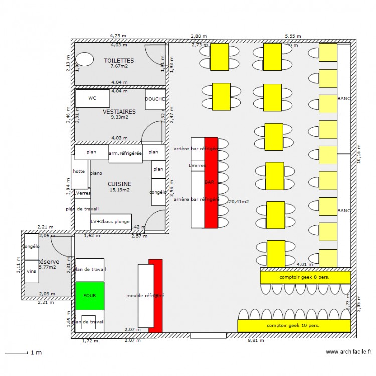 resto. Plan de 0 pièce et 0 m2