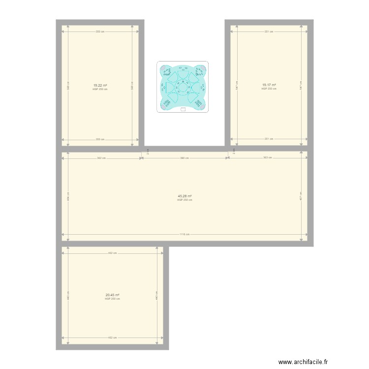 tony 1. Plan de 0 pièce et 0 m2