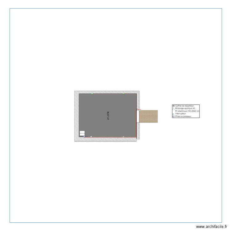 cave. Plan de 0 pièce et 0 m2