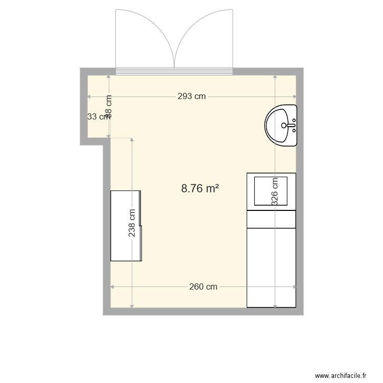 infirmerie. Plan de 0 pièce et 0 m2