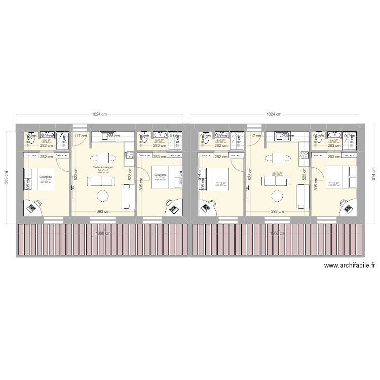 Lot 7 a. Plan de 10 pièces et 99 m2