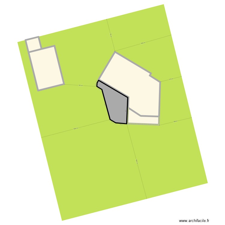 geindre. Plan de 5 pièces et 238 m2