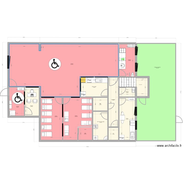 78 TRAPPES 42 LECLERC Modif PST 2 V sortie RDJ fr PMI_Bienvenu. Plan de 28 pièces et 372 m2