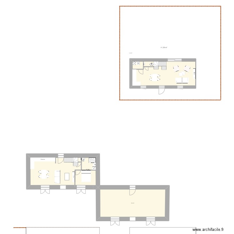 sulvintin city v4. Plan de 6 pièces et 247 m2