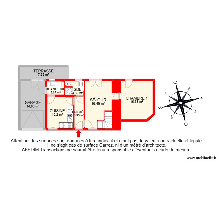 BI25106. Plan de 29 pièces et 151 m2