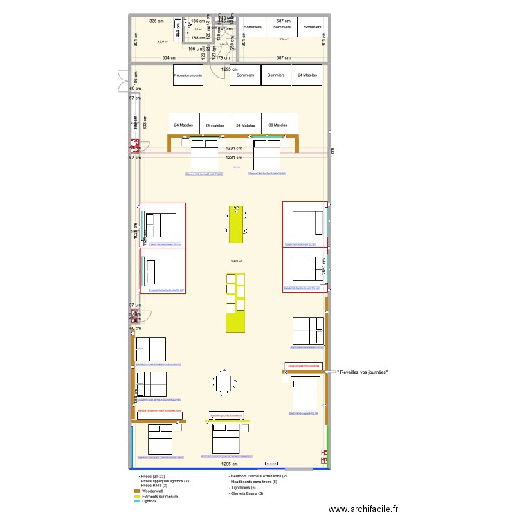 Emma TAO. Plan de 9 pièces et 380 m2