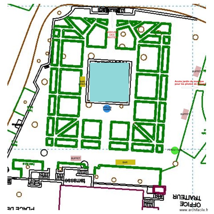 Cocktail M&T. Plan de 0 pièce et 0 m2