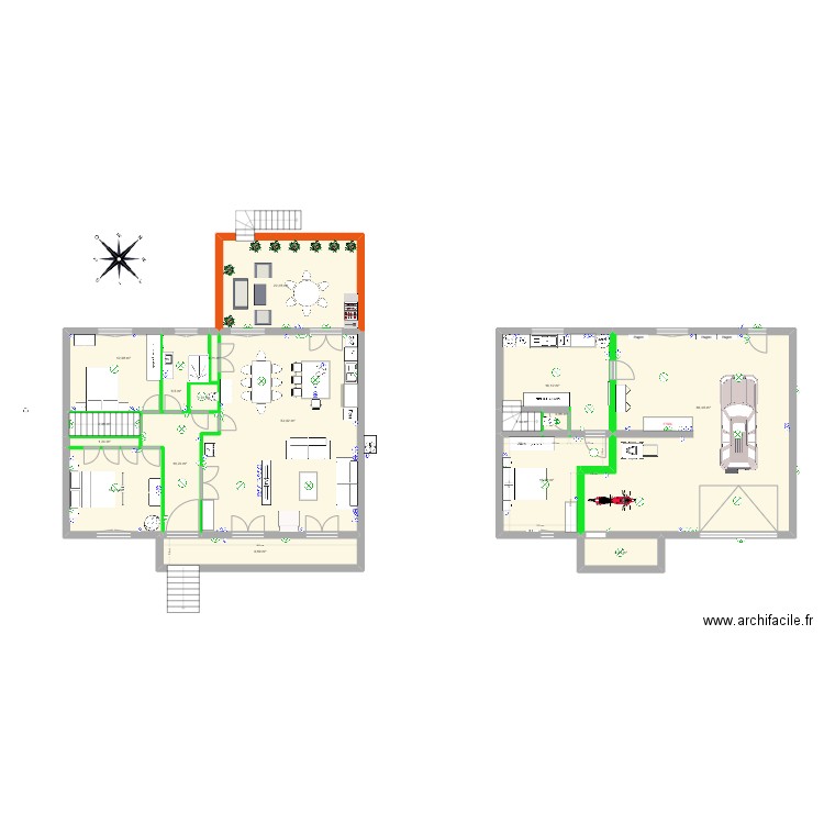 RTE DE LATHUS &. Plan de 17 pièces et 239 m2