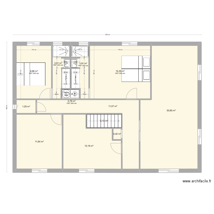 perols lory 2 11. Plan de 12 pièces et 103 m2