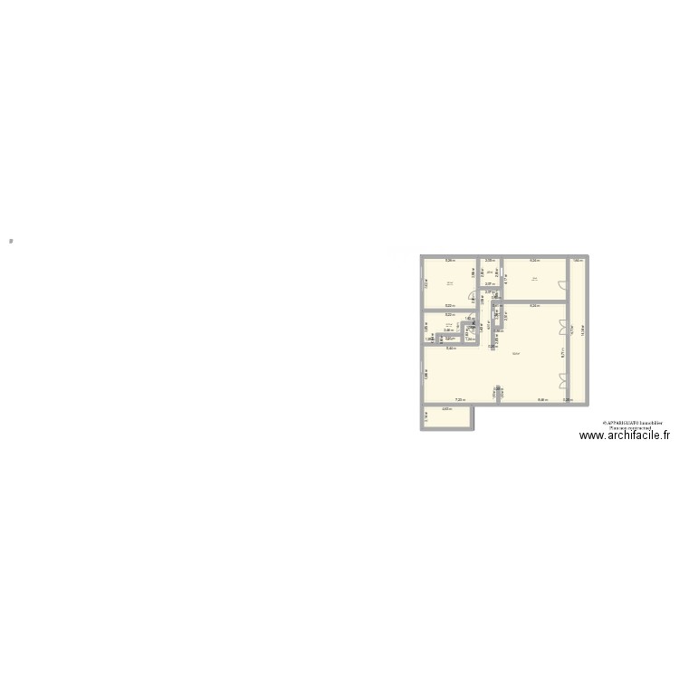 planmaison. Plan de 8 pièces et 221 m2