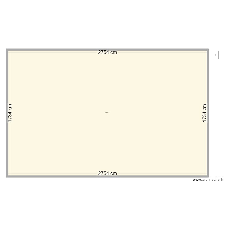 Réserve. Plan de 1 pièce et 478 m2