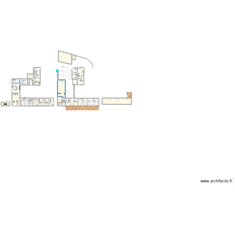 Nadia & Anto 2025. Plan de 60 pièces et 944 m2