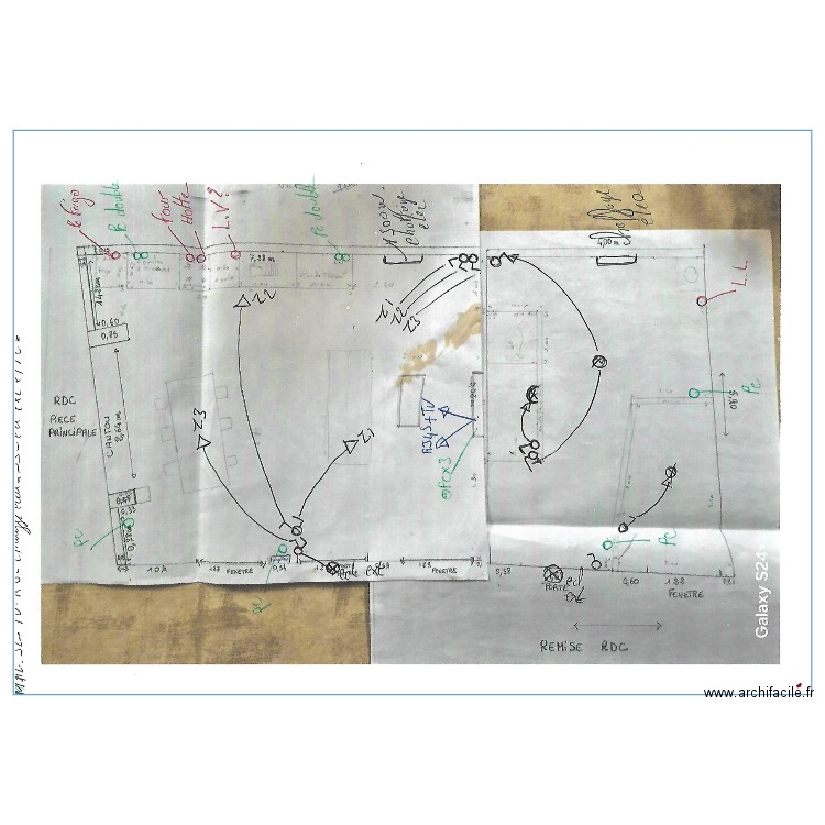 NERI HUBERT . Plan de 0 pièce et 0 m2