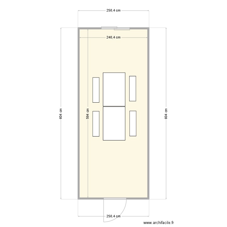 BMX MARCELLINOIS. Plan de 1 pièce et 14 m2