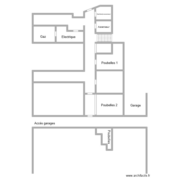 Résidence Artois-Picardie. Plan de 8 pièces et 127 m2