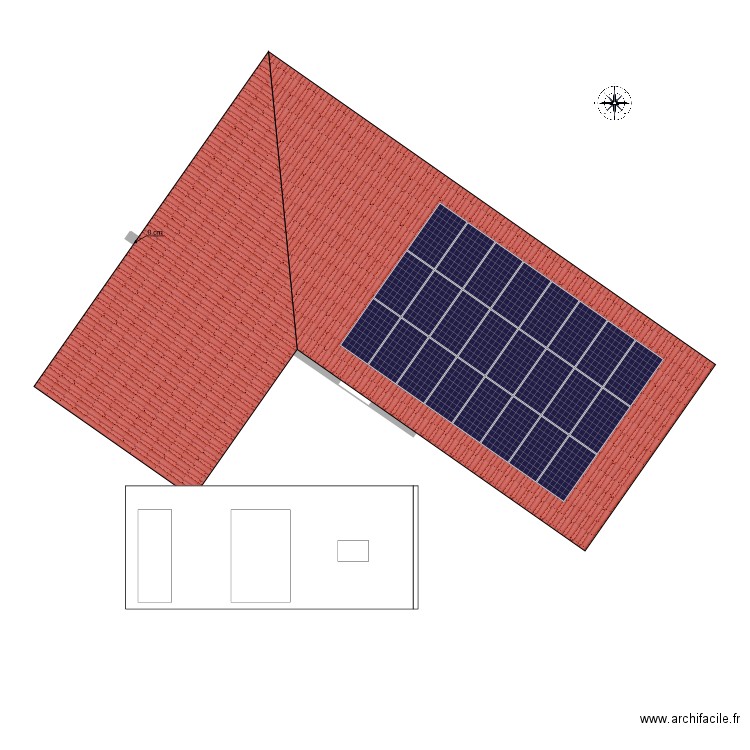 panneau. Plan de 0 pièce et 0 m2