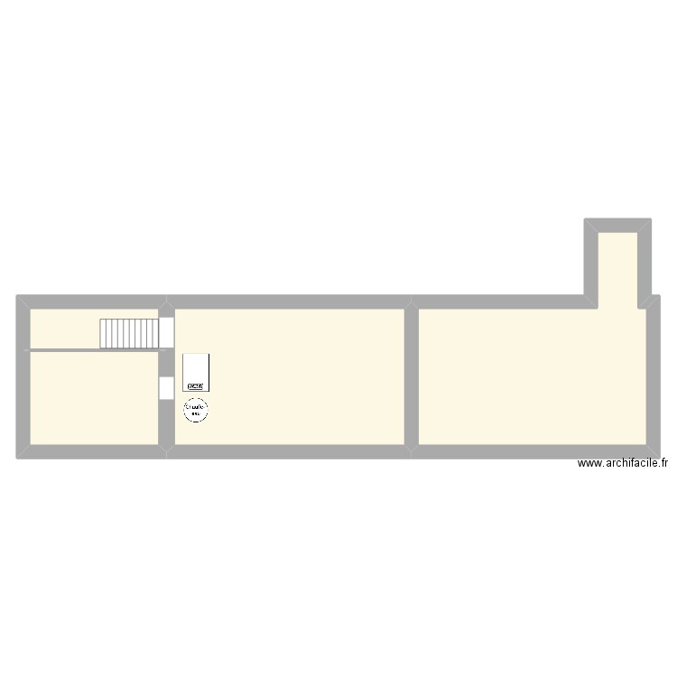 Thomery sous sol v2. Plan de 32 pièces et 452 m2