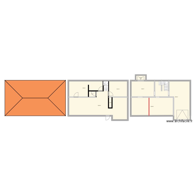 teste 1. Plan de 9 pièces et 176 m2