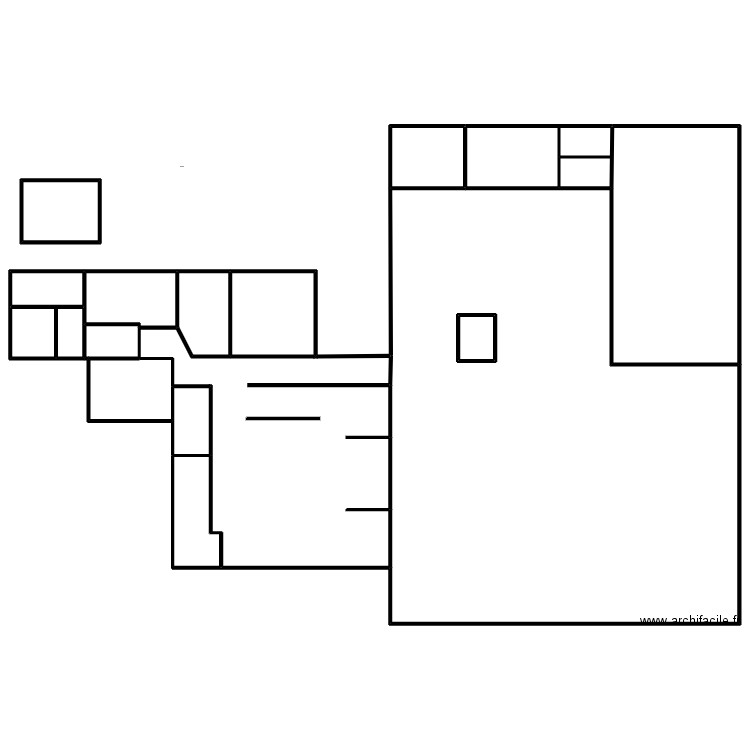 CC stage 1. Plan de 16 pièces et 2308 m2