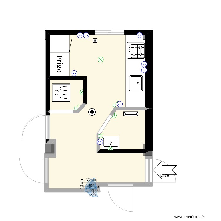 Bouderdara Comptable 1. Plan de 42 pièces et 175 m2