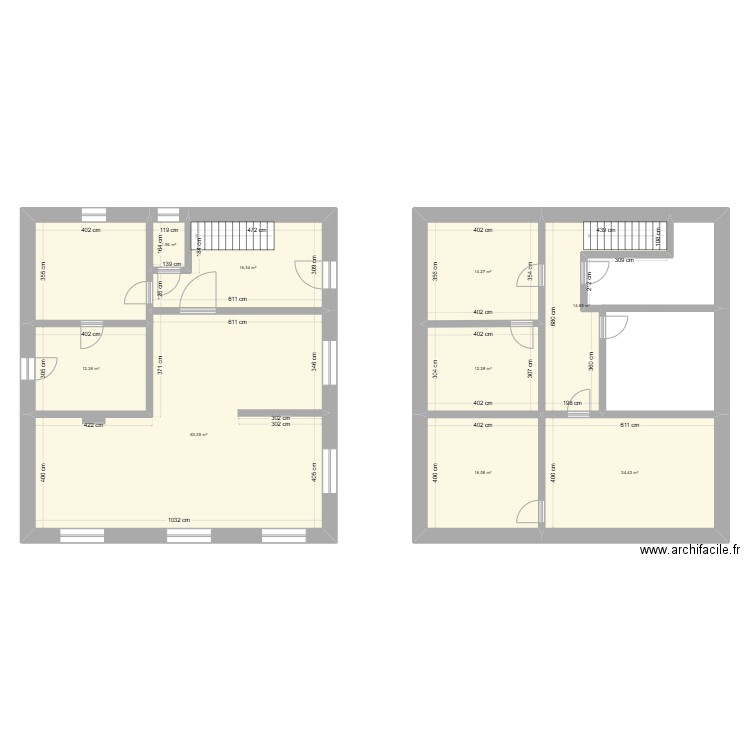 THEIS Mathieu. Plan de 10 pièces et 190 m2