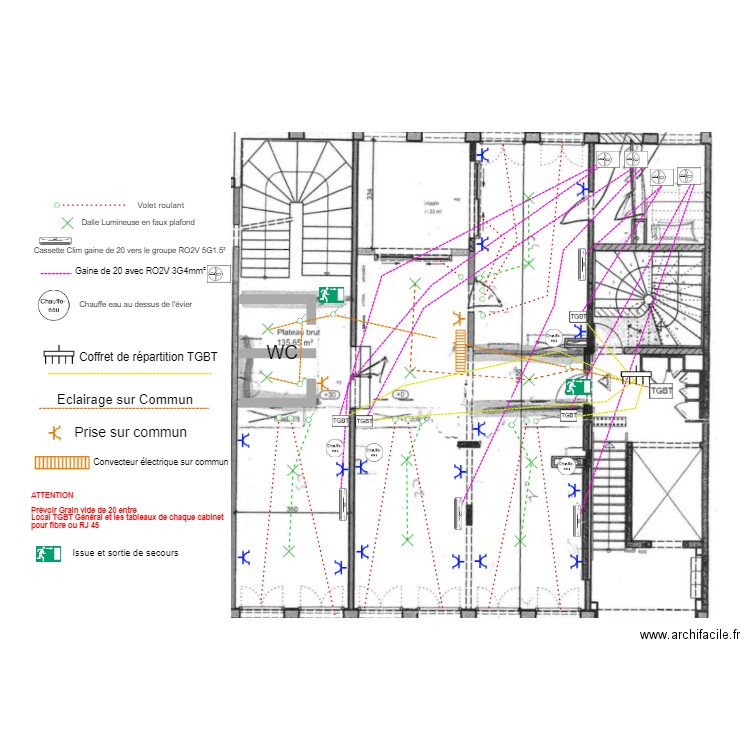 cabinet infirmier. Plan de 0 pièce et 0 m2