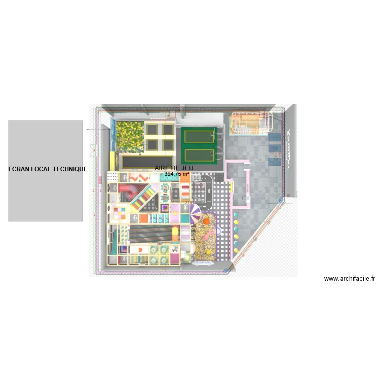 NAIMA LAND. Plan de 1 pièce et 395 m2