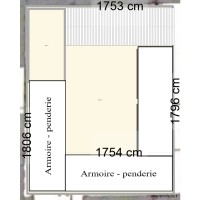 Mezzanine - chambres parentale (HAUT)