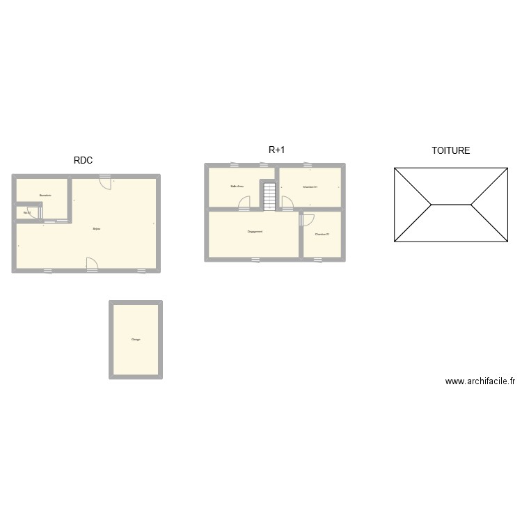 350602198. Plan de 8 pièces et 134 m2