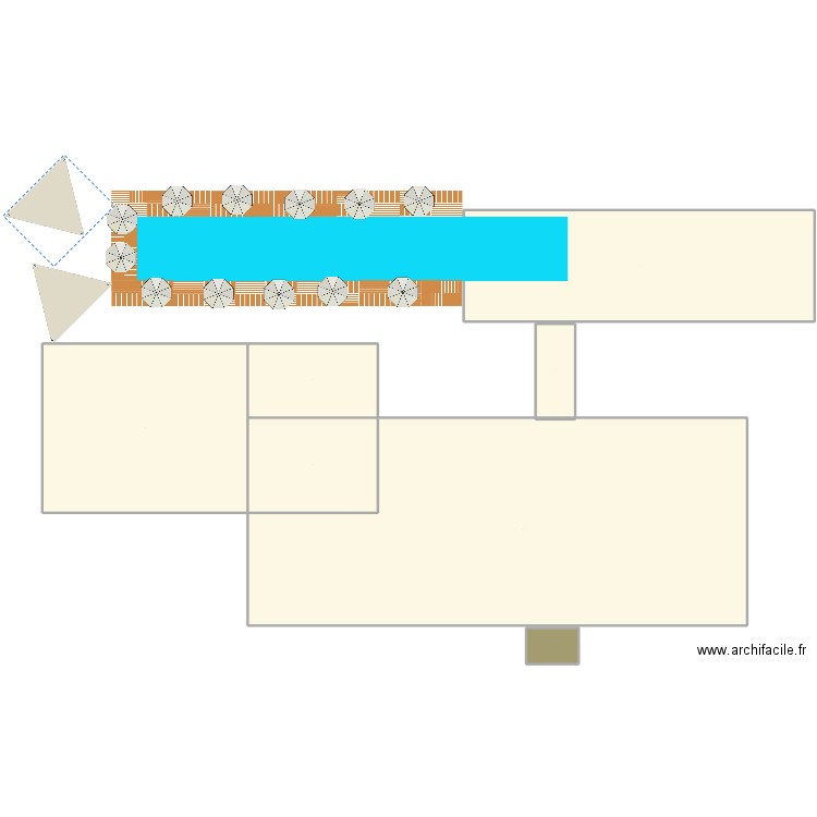 GANG. Plan de 8 pièces et 1363 m2