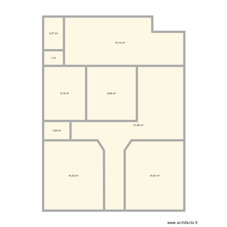 PLAN MAISON PERPIGNAN . Plan de 9 pièces et 93 m2