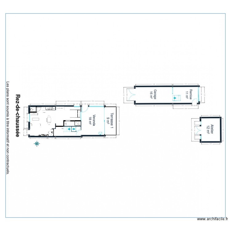 Maison Rdc. Plan de 0 pièce et 0 m2