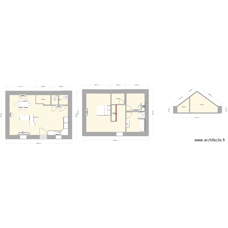 PLAN PREVOST. Plan de 8 pièces et 96 m2