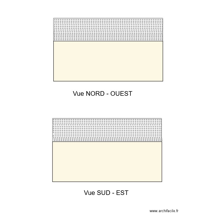 Plan des façades 2. Plan de 0 pièce et 0 m2