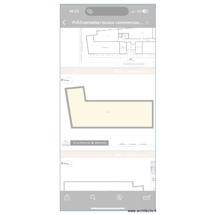 plan. Plan de 1 pièce et 138 m2