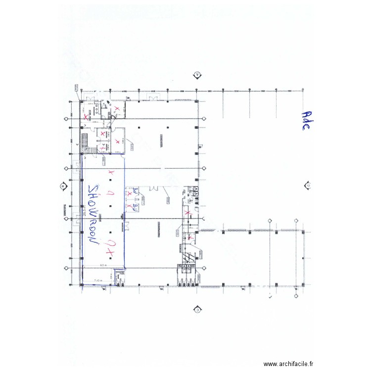 Jacky Lauret RDC. Plan de 0 pièce et 0 m2