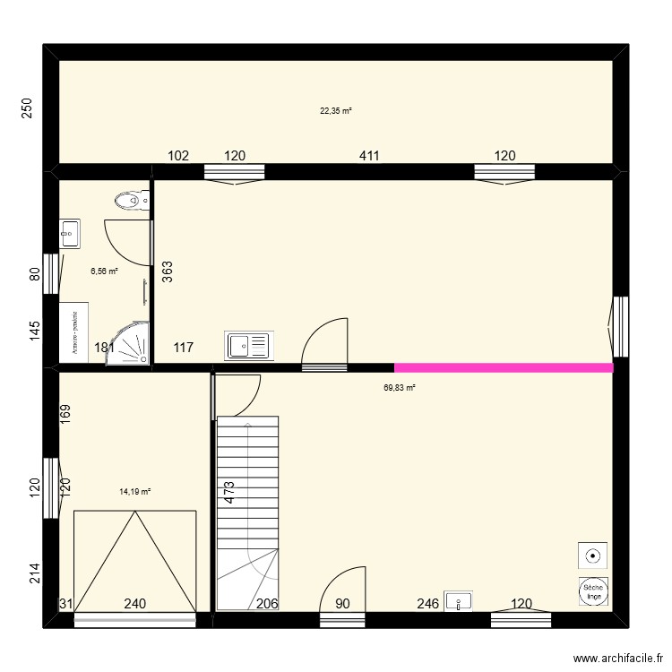 Plan définitif 6. Plan de 11 pièces et 227 m2