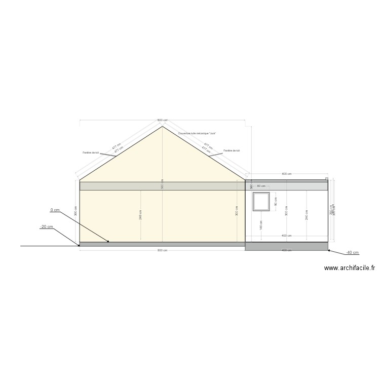 adri - coupe projet. Plan de 0 pièce et 0 m2