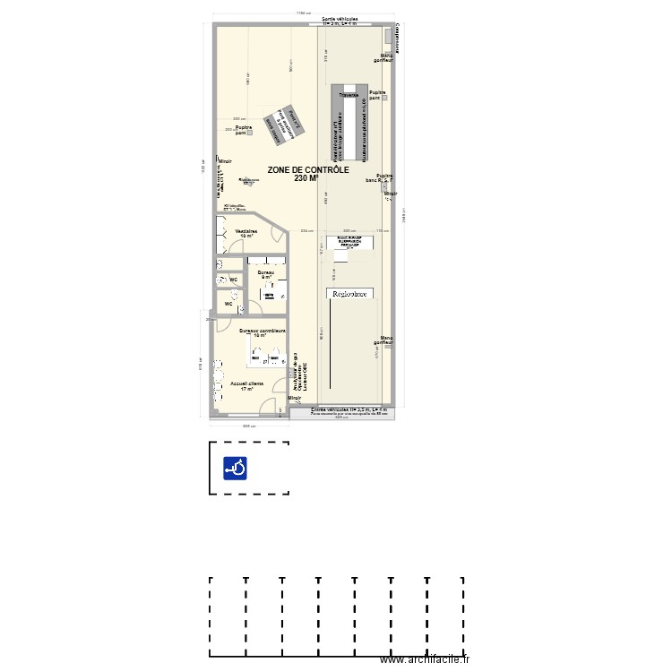 CCT mixte VL/CL  CT De La Richardière NOYAL SUR VILAINE 35RINV. Plan de 8 pièces et 266 m2