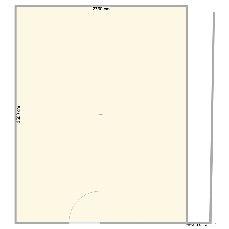 Montpellier. Plan de 1 pièce et 966 m2