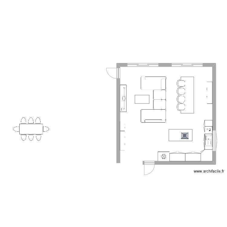 Maison Maman. Plan de 0 pièce et 0 m2