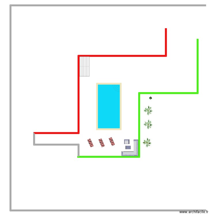 exterieur. Plan de 0 pièce et 0 m2