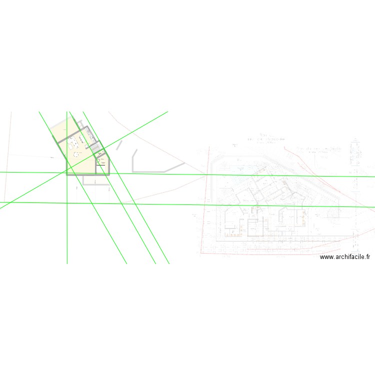 Jambolana 3. Plan de 17 pièces et 283 m2