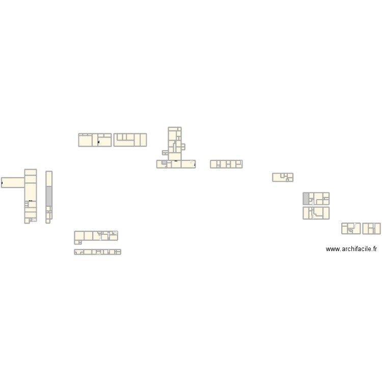 jalipa morettes2. Plan de 136 pièces et 1786 m2