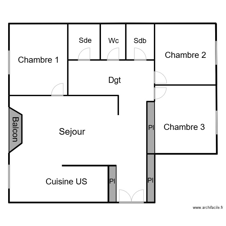 CHARPENTIER FINAL. Plan de 10 pièces et 360 m2