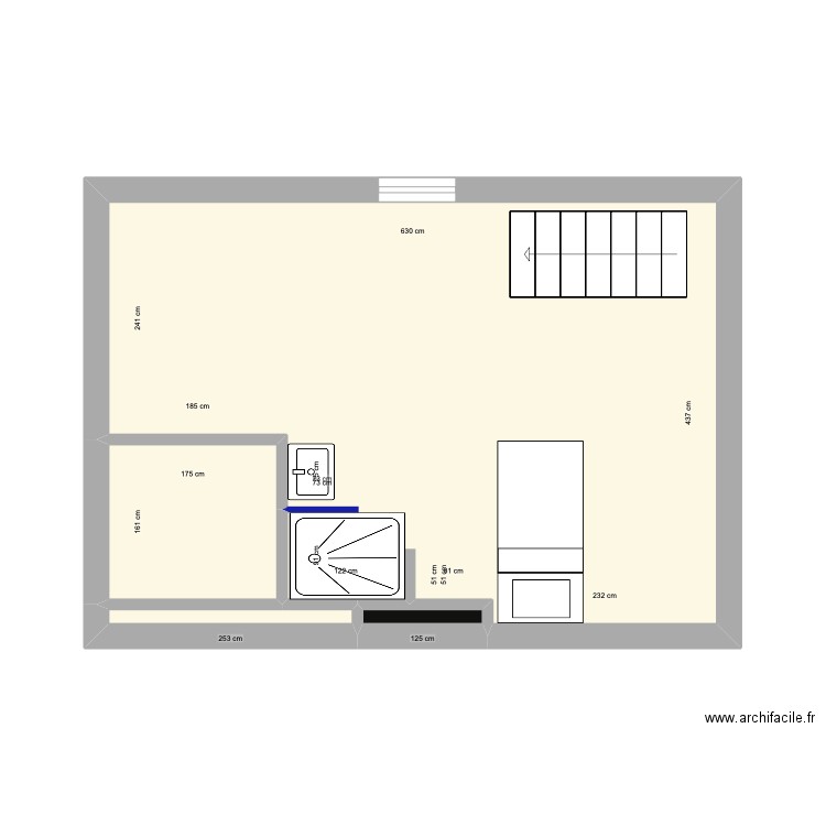 86 BONLEZ Justine V1. Plan de 4 pièces et 27 m2