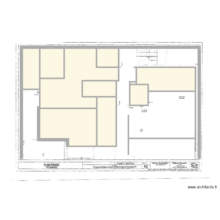 Adarpea - Arcangues 001. Plan de 19 pièces et 601 m2